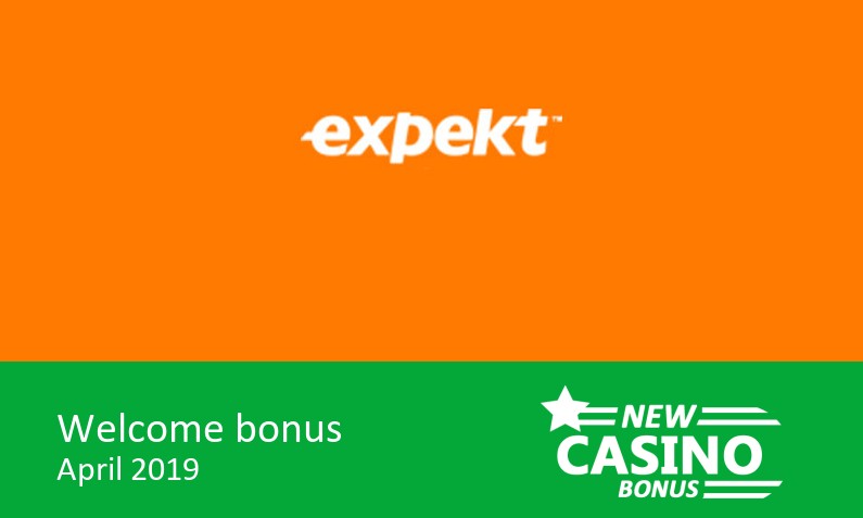 Expekt Casino bonus – 100% up to 200€ in bonus, 1st deposit bonus