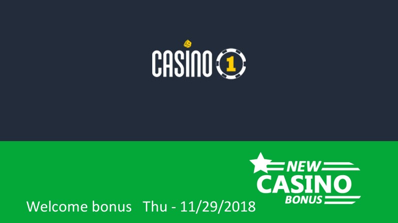 Casino1 offers ⇨ 400% up to 800£/$/€ in bonus + 30 bonus spins, 1st deposit bonus