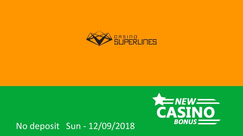 Latest bonus upon sucessfull completion of registration from Casino Superlines