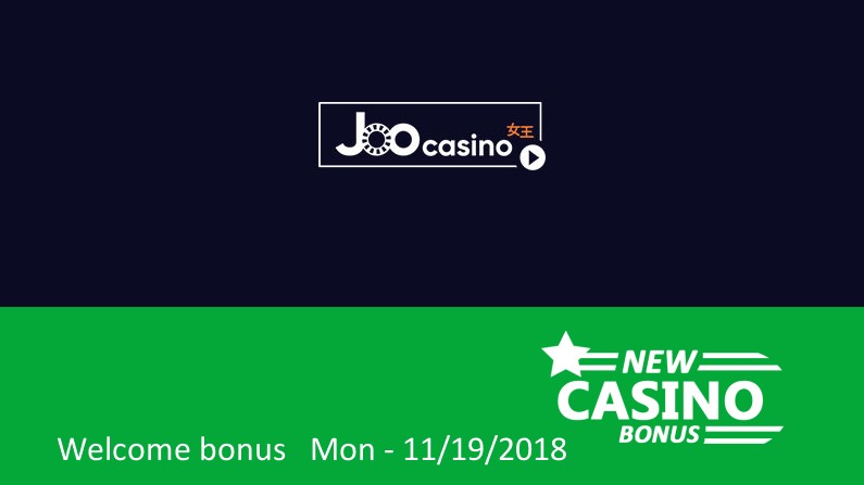 Latest Joo Casino bonus offer: 100% up to 200$/€ in bonus + 50 bonus spins, 1st deposit bonus