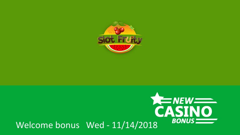 New Slot Fruity Casino bonus 200% up to 50£/$/€ in bonus + 50 bonus spins, 1st deposit bonus