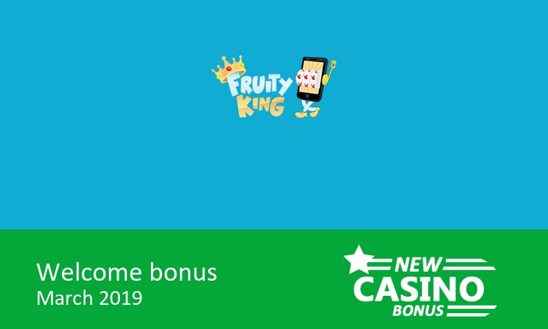 Fruity King Casino bonus – 150% up to 100€ in bonus + 15 no wager bonus spins on Foxin Wins, 1st deposit bonus