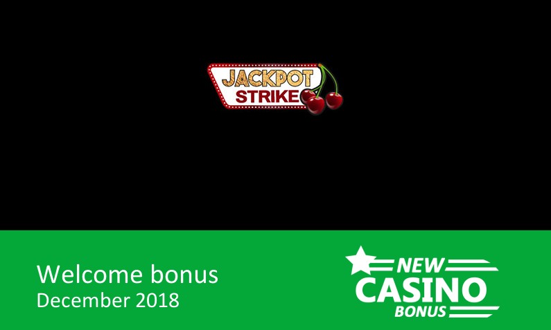 Jackpot Strike Casino bonus ⇨ 100% up to 50£/$/€ in bonus + 50 bonus spins, 1st deposit bonus