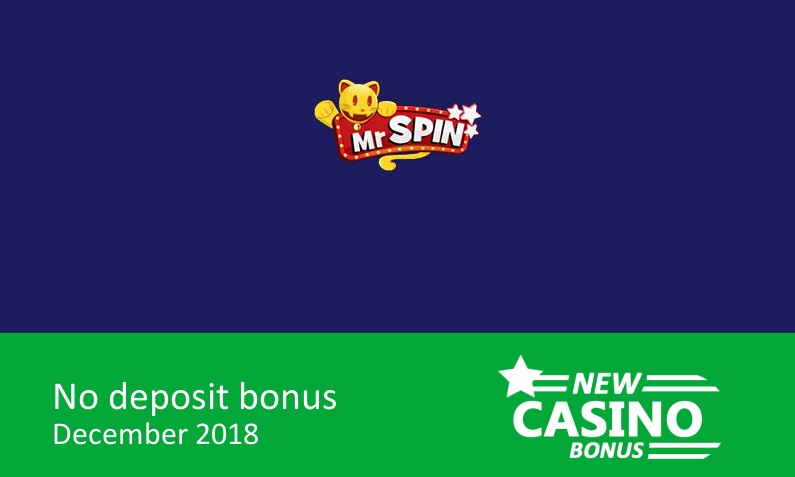 Latest bonus before deposit from Mr Spin Casino