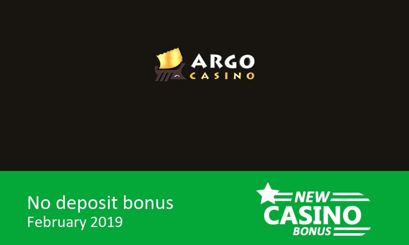 Latest no deposit bonus from Argo Casino