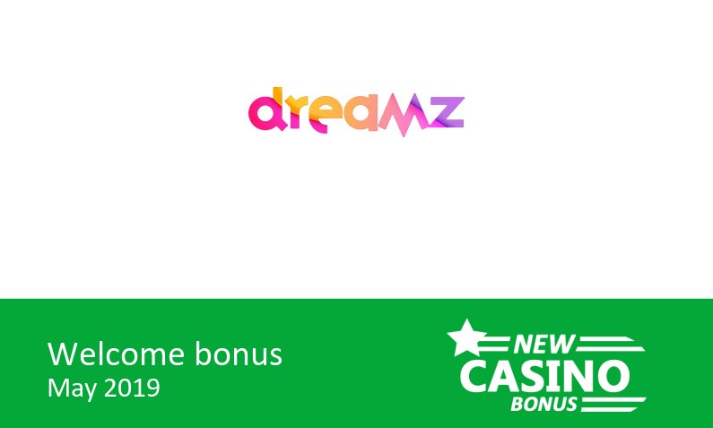 New Dreamz Casino bonus – 100% up to 200€ in bonus + 100 bonus spins (20 per day for 5 days), 1st deposit bonus