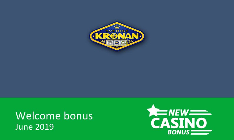 New Sverige Kronan promotion ⇨ 150% up to 150€ in bonus + 30 bonus spins zero wagering, 1st deposit bonus