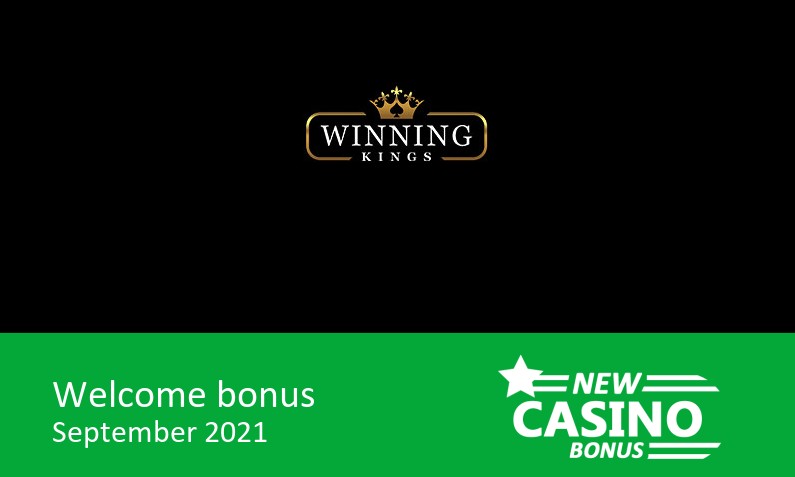 New WinningKings bonus offer ⇨ 100% up to 1000$ in bonus, 1st deposit bonus